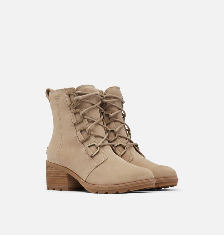 Sorel Dam Stövlar Brun - Cate™ Lace Mid - BWI-421586